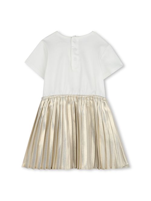 Abito bianco e oro MICHAEL KORS | R30308ECRU DORATO
